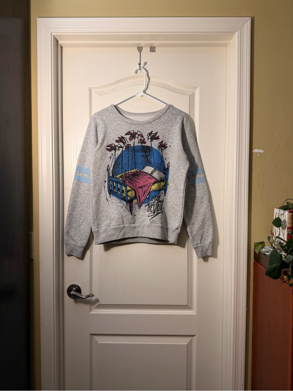 PIERCE THE VEIL Bedless Misadventures Graphic Crewneck Sweater
